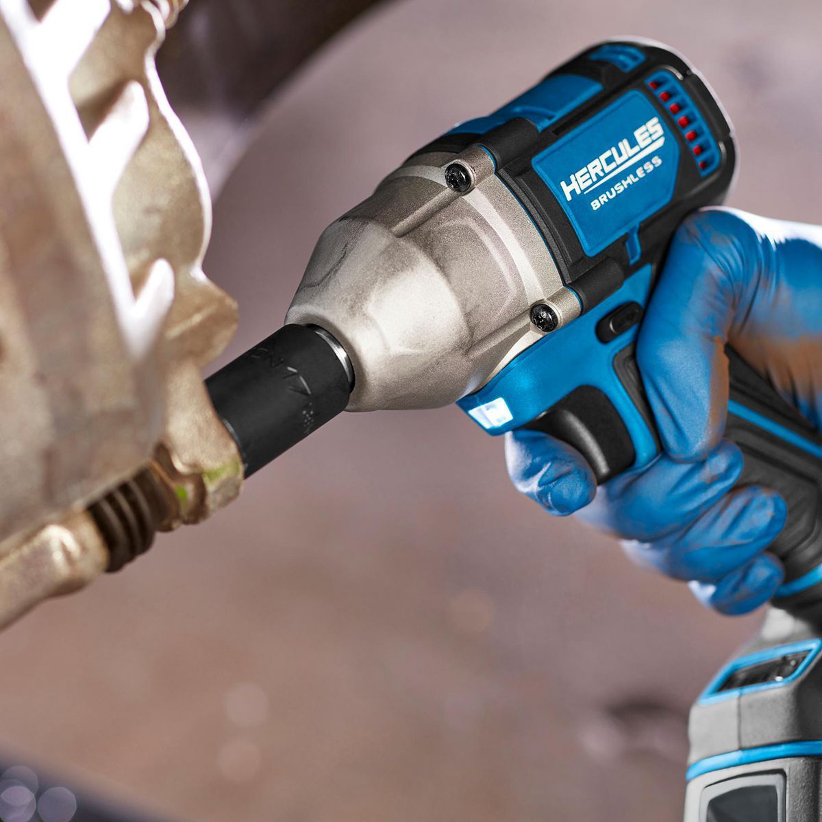 HERCULES 20V Brushless 1/2 in. Compact 4-Mode Impact Wrench, Tool Only W233