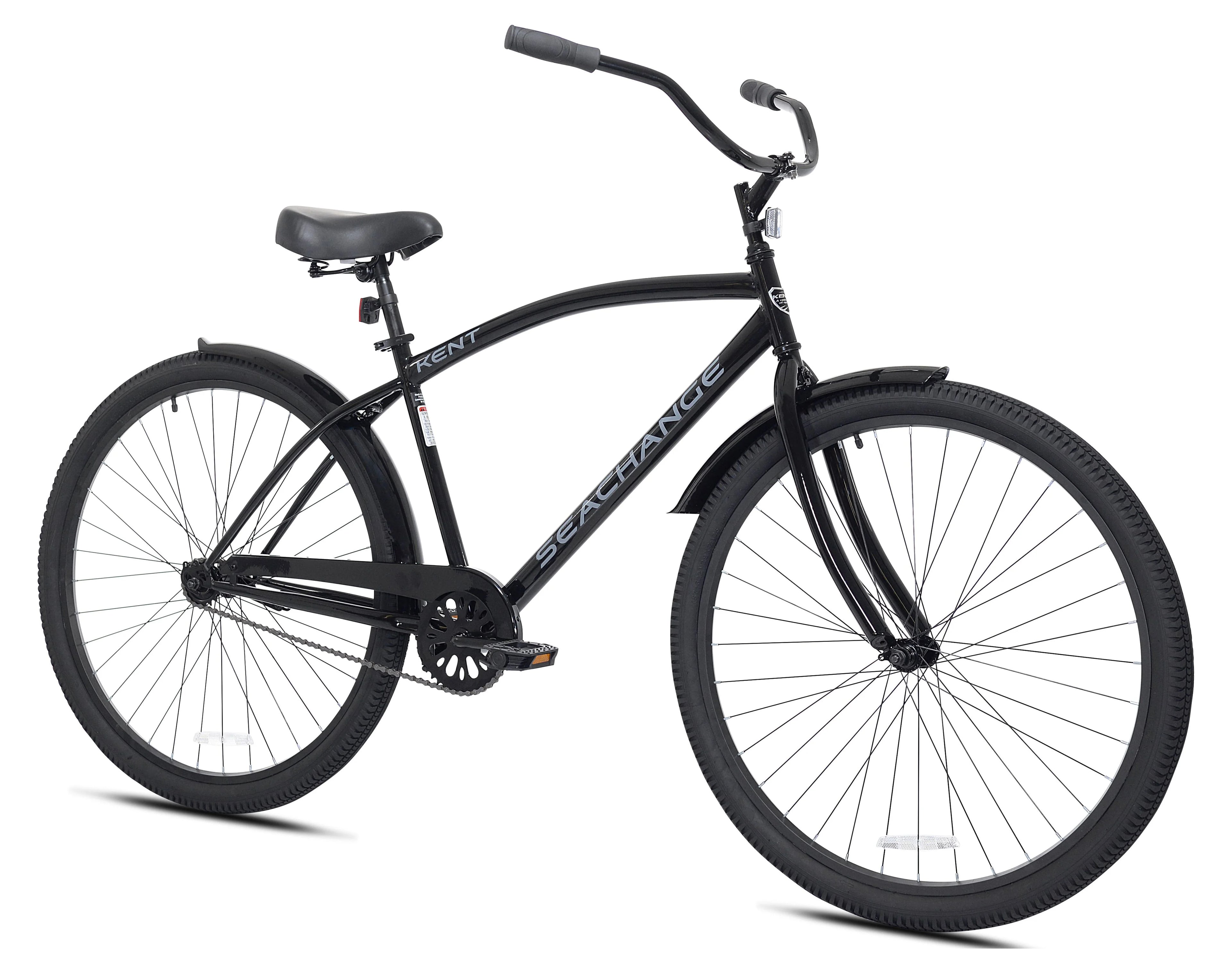 Kent Bicycle 29 Men's Seachange Beach Cruiser, Black C865