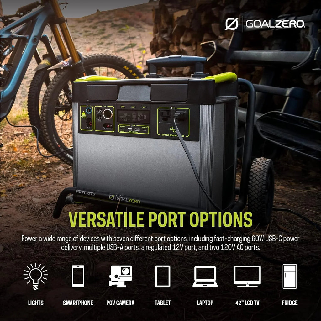 Goal Zero Yeti 3000X Portable Power Station 3032Wh J968