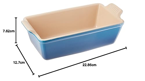 Le Creuset Stoneware Heritage Loaf Pan, Cerise B331090