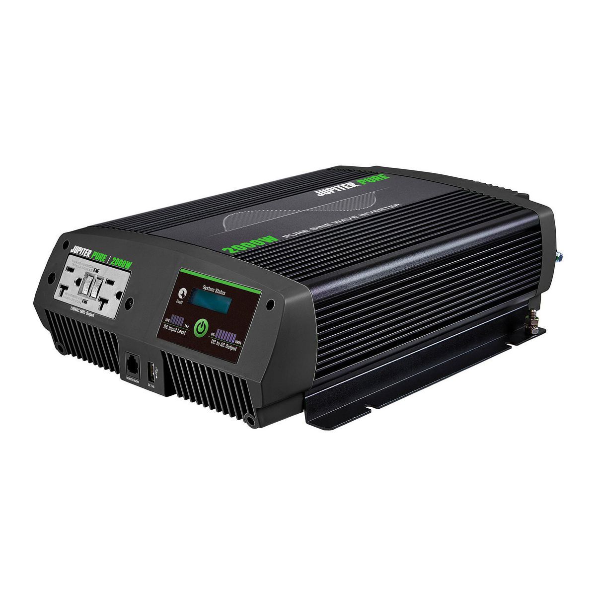 JUPITER PURE 2000 Watt Pure Sine Wave Power Inverter V76288