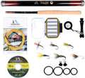 M MAXIMUMCATCH Maxcatch Tenkara Fishing Rod and Combo 9/10/11/12/13ft/Triple Zoom 8'3''/9'6''/10'6'',10'8''/11'10''/12'9''