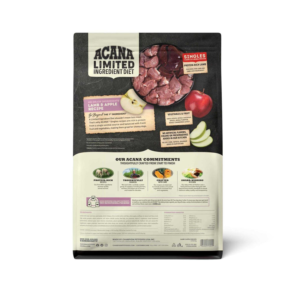 Acana Singles Dry Dog Food X1143