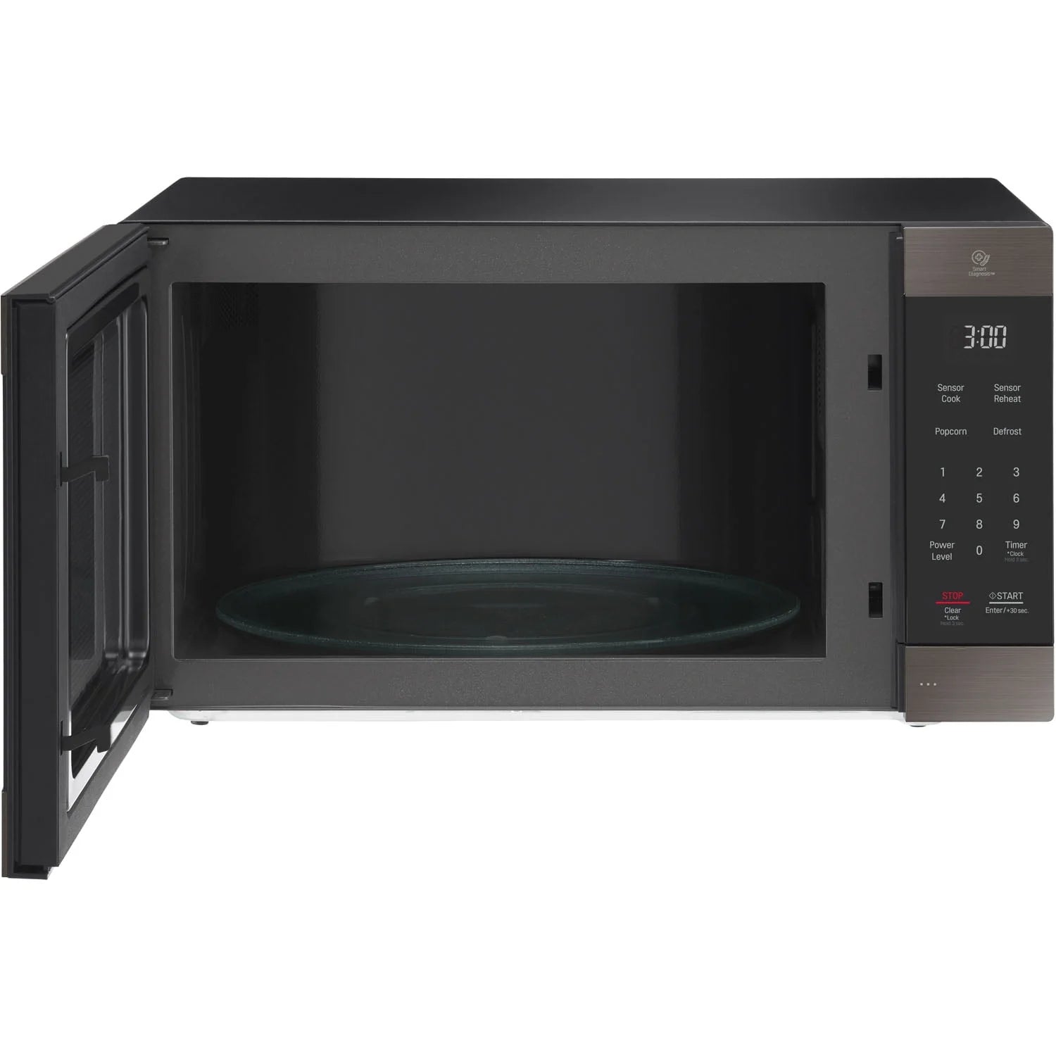 LG NeoChef 2.0 Cu. Ft. 1200W Countertop Microwave, Black Stainless Steel I169