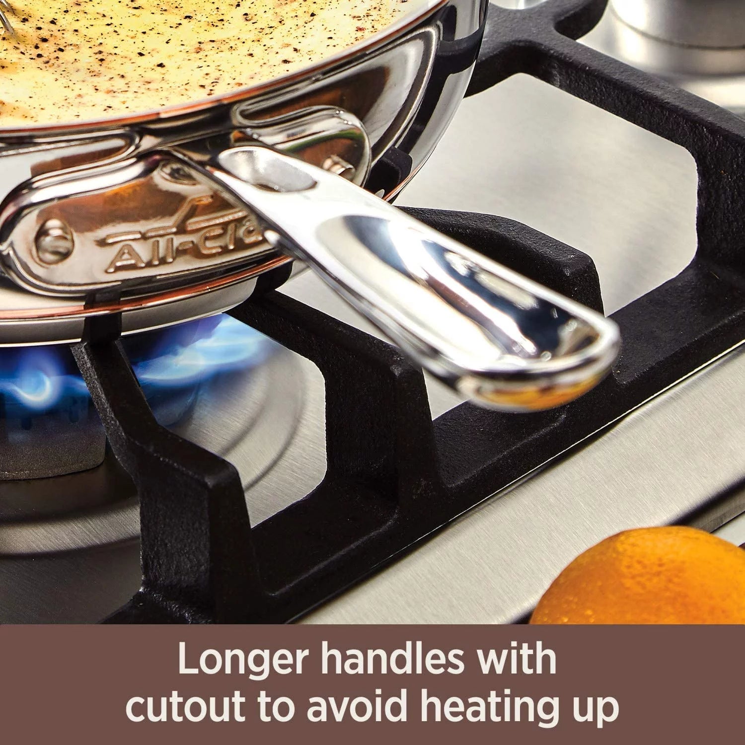 Copper Core 5-Ply Stainless Steel Cookware Set 14 Piece Induction Safe C660369