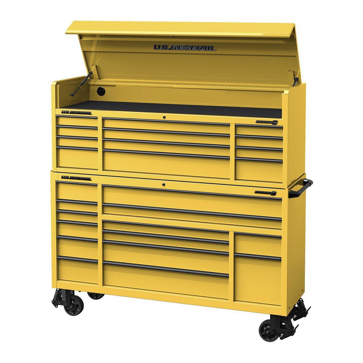 U.S. General 72 in. Triple-Bank Roll Cab, Series 3, Slate Gray V981709