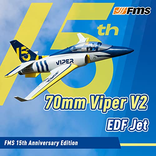 FMS RC Jets 70mm Viper V2 EDF Navy Blue RC Airplane PNP J224543