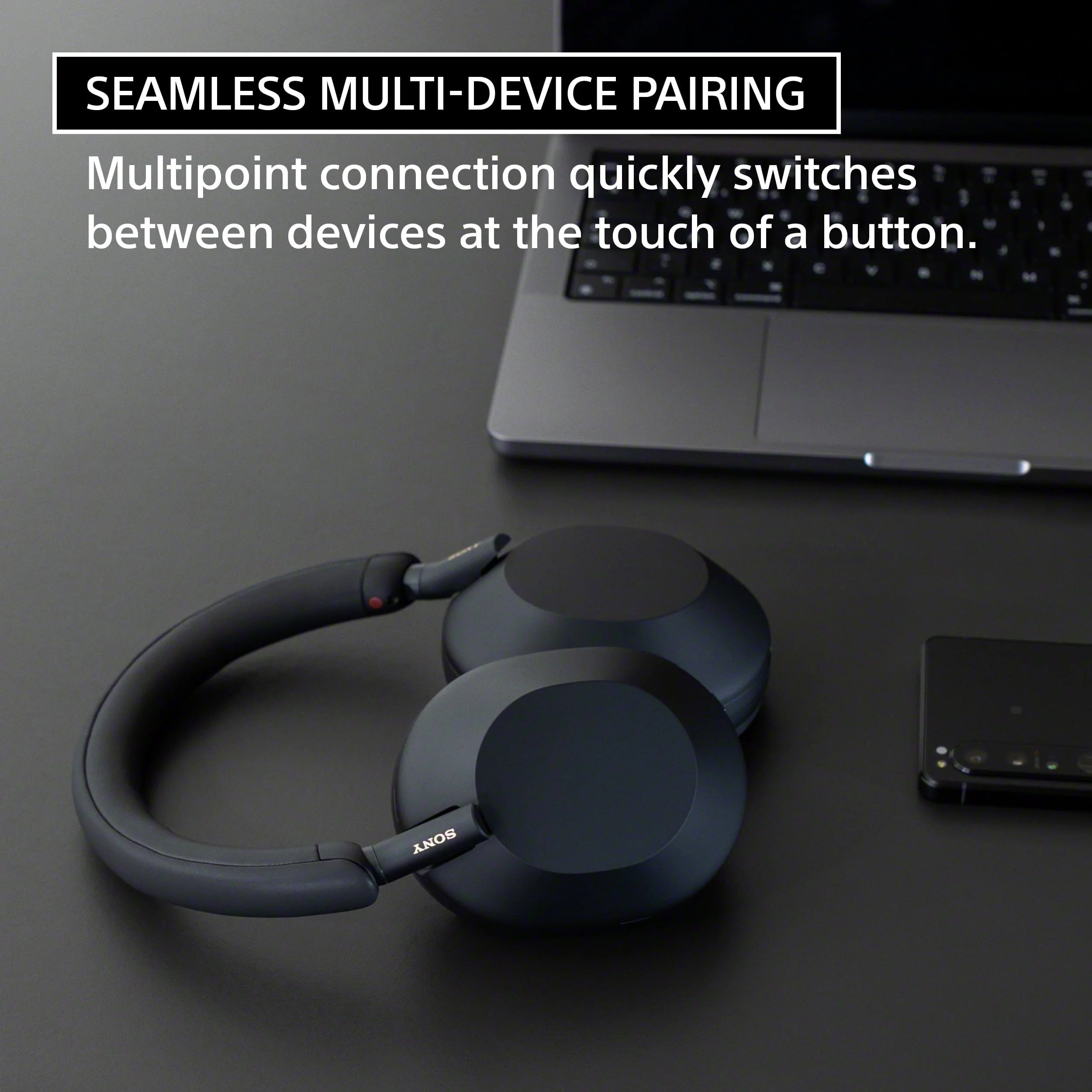 Sony WH-1000XM5 Wireless Noise Canceling Headphones, Black I817178