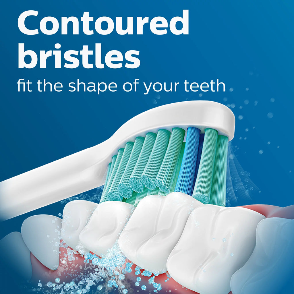 Philips Sonicare Simplyclean C1 Replacement Toothbrush Heads, 4 Pack O936