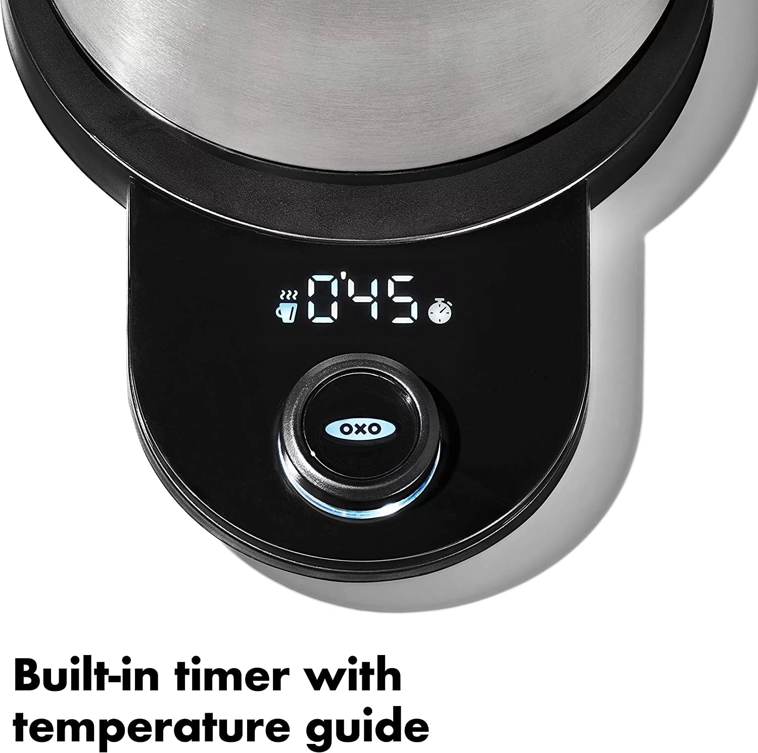 OXO Brew Gooseneck Electric Kettle 1L Stainless Steel H181
