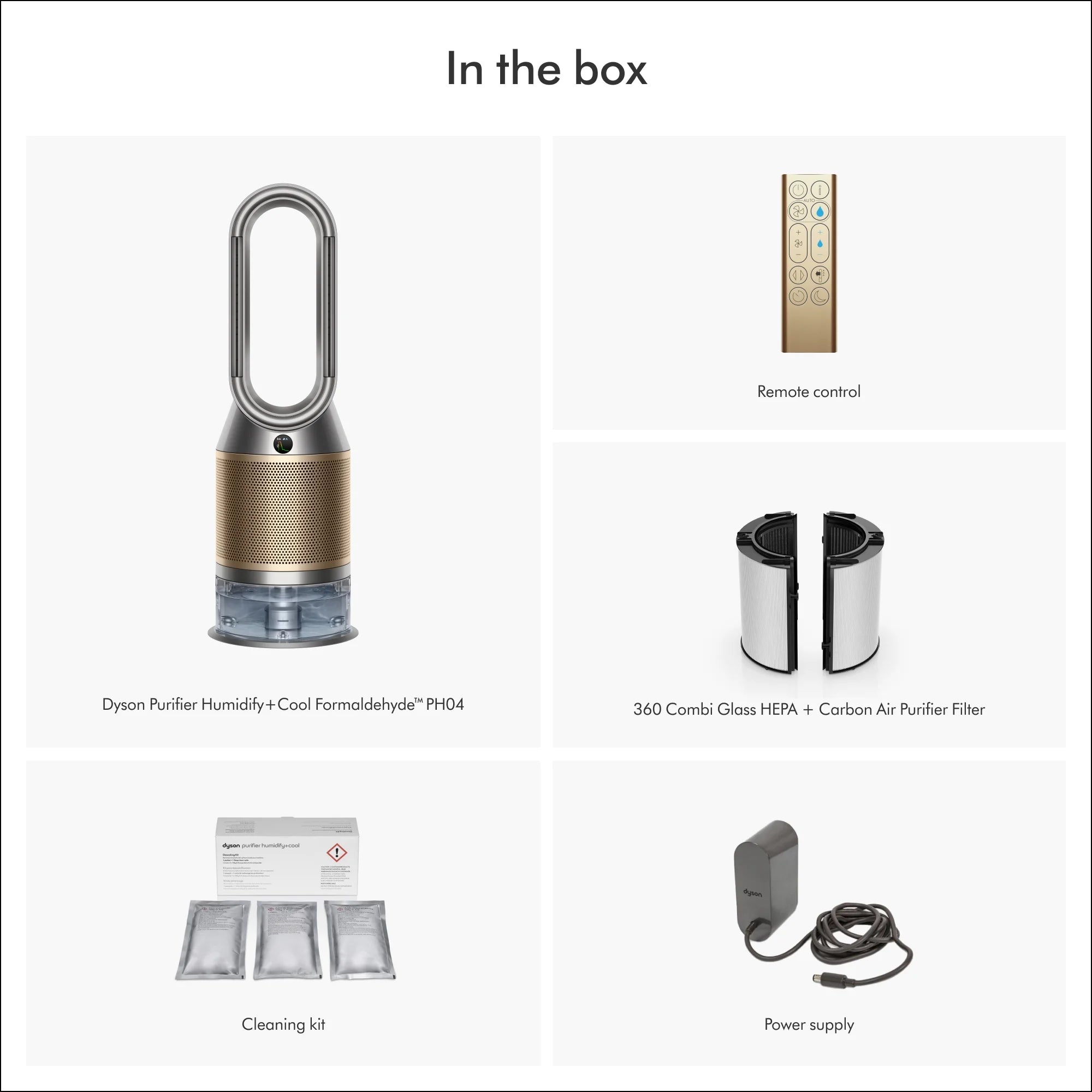 Dyson Purifier Humidify+Cool Formaldehyde™ PH04 Nickel A183