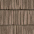 The Foundry 1101809 7x22W x 60 3/4x22L Exposure, Vinyl Split Shakes (34 Panels/Ctn. \x3d 100 Sq. Feet), 809 - Rustic Cedar