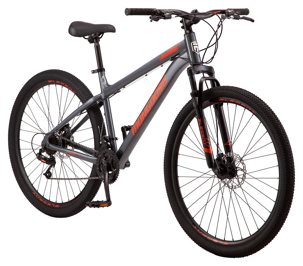 Mongoose 29 Durham Mountain Bike, 21 Speeds, Gray