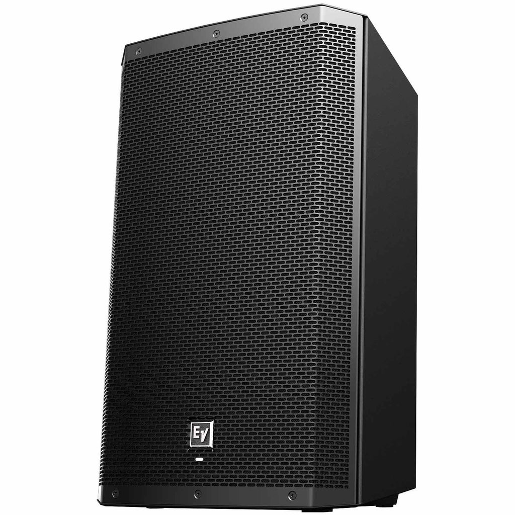 Electro-Voice ZLX-15 BT 15" Powered Bluetooth Loudspeakers with Covers and XLR Cables Z2377