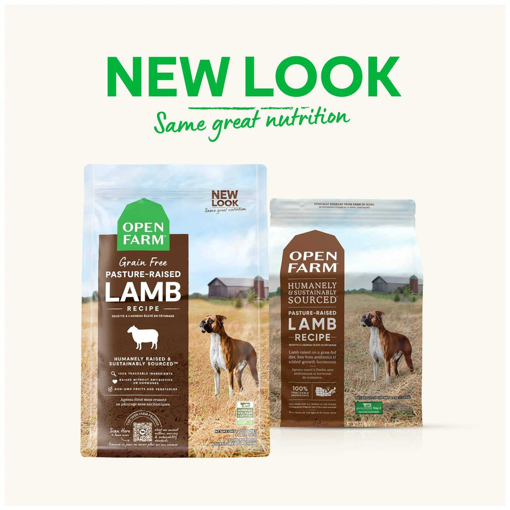 Open Farm Grain-Free Pasture Raised Lamb Dry Dog Food J80909