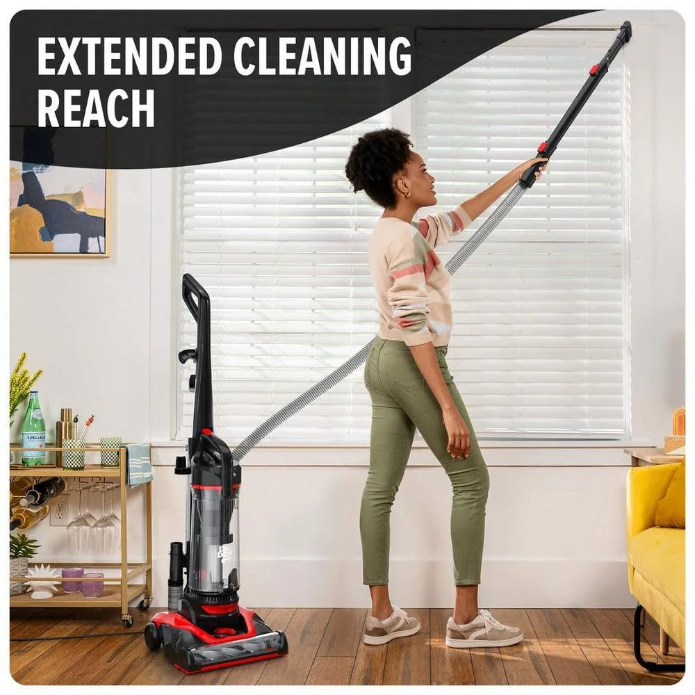 Dirt Devil Multi-Surface Extended Reach+ Bagless Upright Vacuum Cleaner T1339