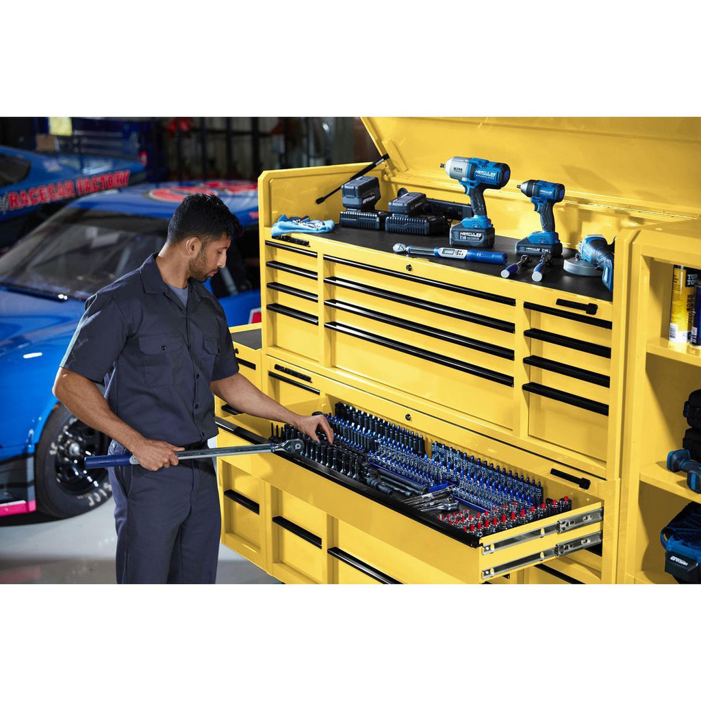 U.S. General 72 in. Triple-Bank Roll Cab, Series 3, Slate Gray V981709