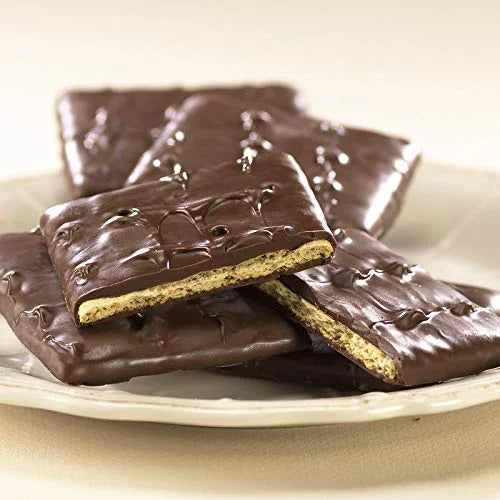 Asher's Chocolate Covered Graham Crackers, Milk Chocolate, 18 Count B1037