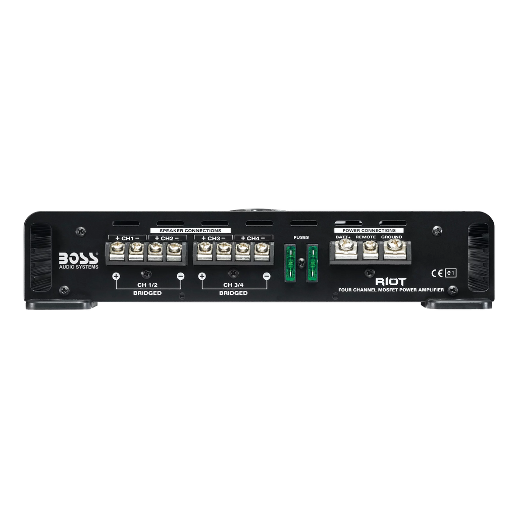 BOSS Audio Systems R3004 Riot Series 4 Channel Car Amplifier J9226