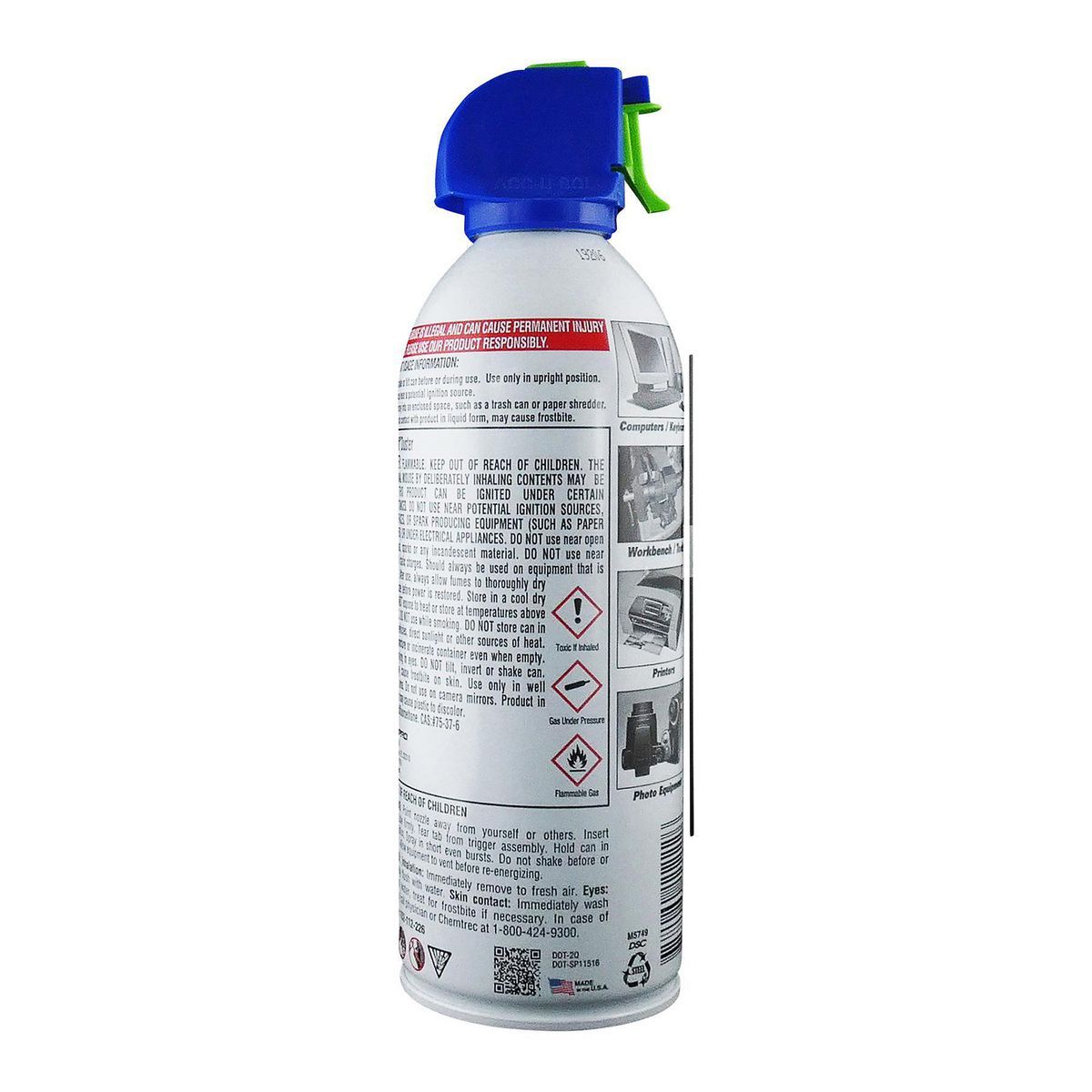 BLOW OFF DUSTER 10 Oz. Compressed Air C65749