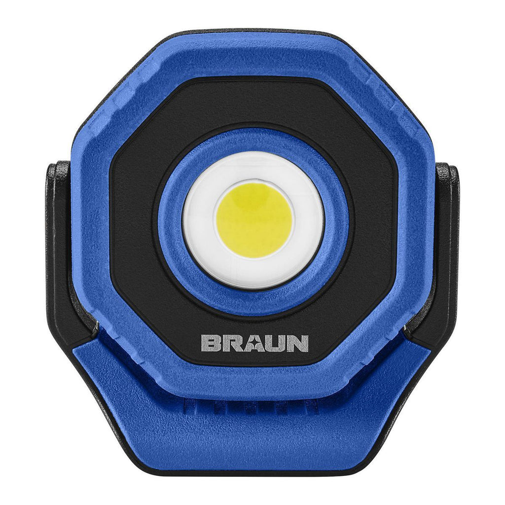 BRAUN 750 Lumen Rechargeable Magnetic LED Floodlight, Green V50040