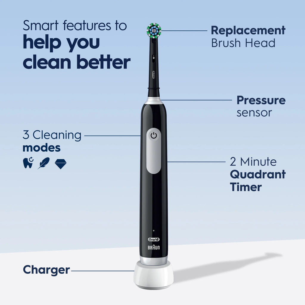 Oral-B Pro 1000 Rechargeable Electric Toothbrush, White W32778