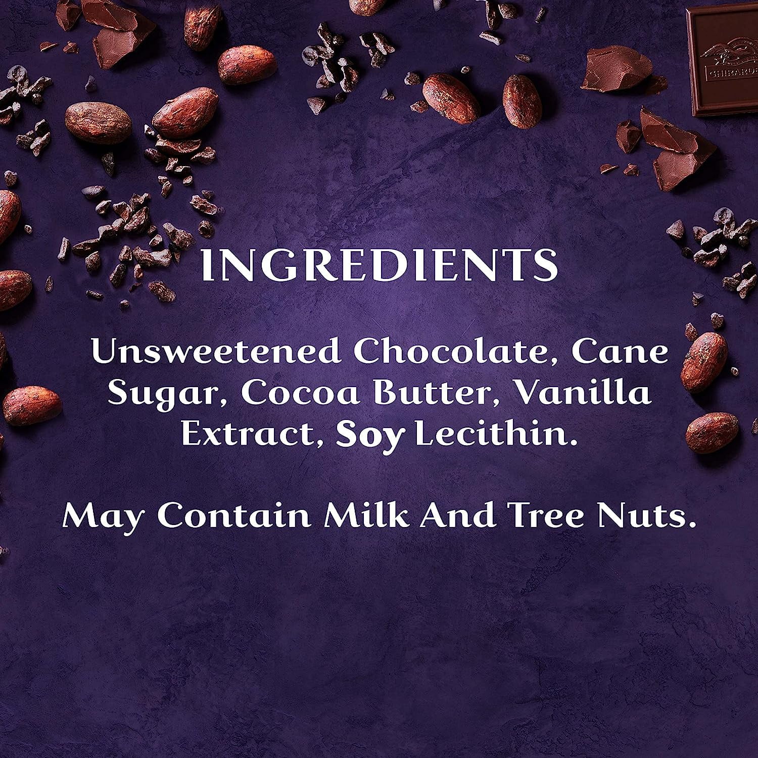 Ghiradelli Intense Dark Chocolate Squares, 72% Cacao, 3-Pack W928374