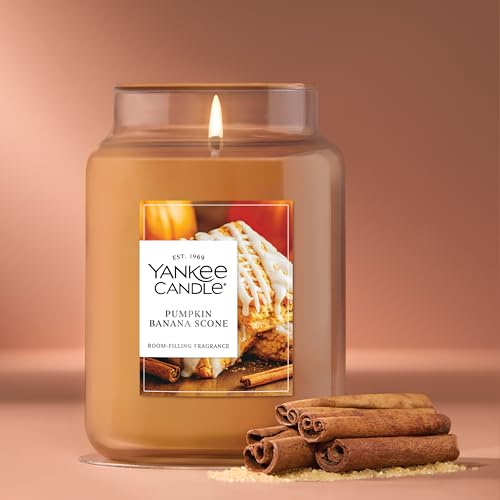 Yankee Candle Sugared Cinnamon Apple Scented Candle, 22oz Large Jar V569036
