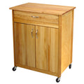 Catskill Craftsmen Mid-Size Two Door Kitchen Cart