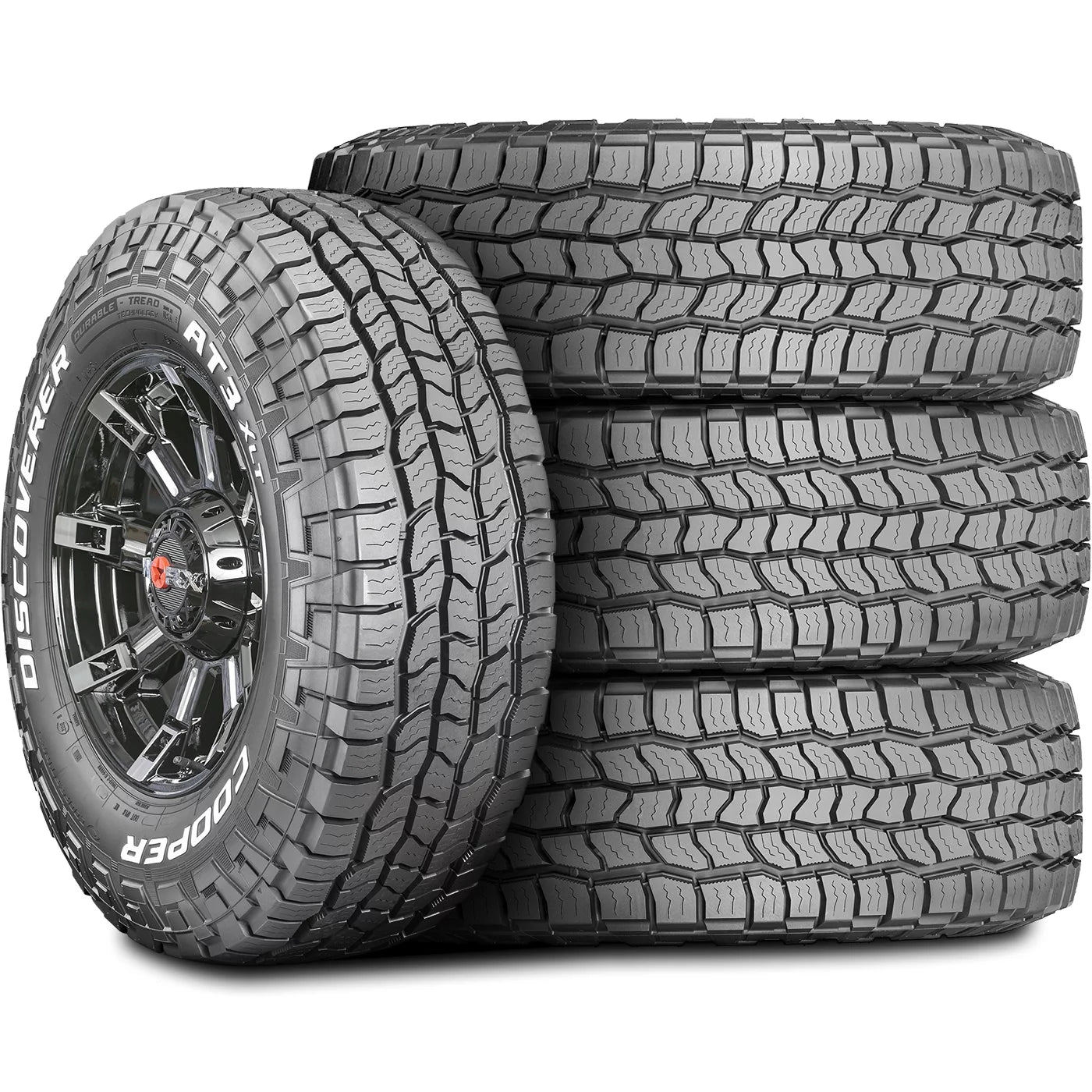 Set of 4 (FOUR) Cooper Discoverer AT3 XLT LT 32X11.50R15 Load C 6 Ply A/T All Terrain Tires