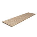 CenterPointe 8.16-ft Acacia Straight Butcher Block Acacia Kitchen Countertop AC2598CP