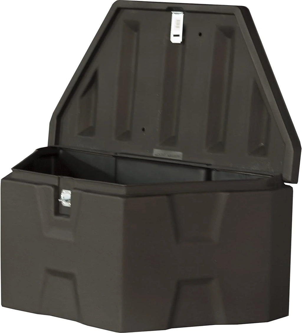 Buyers Products 1701680 Trailer Tongue Tool Storage Box, Black X6826