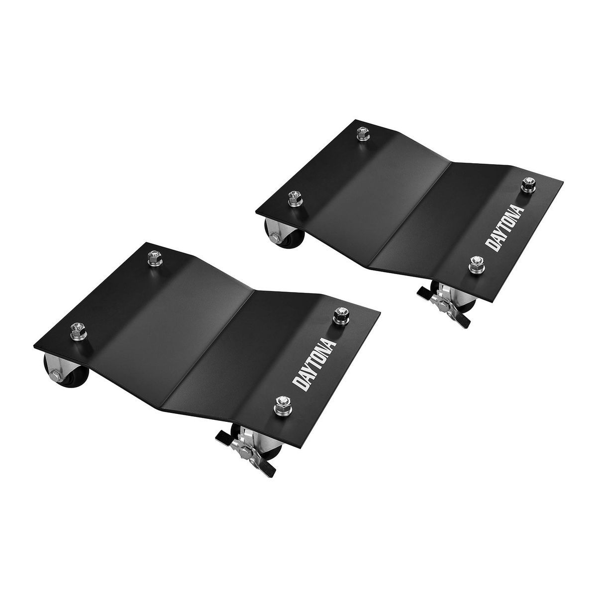 DAYTONA 2500 lb. Capacity Professional Steel Vehicle Dollies, 2-Piece