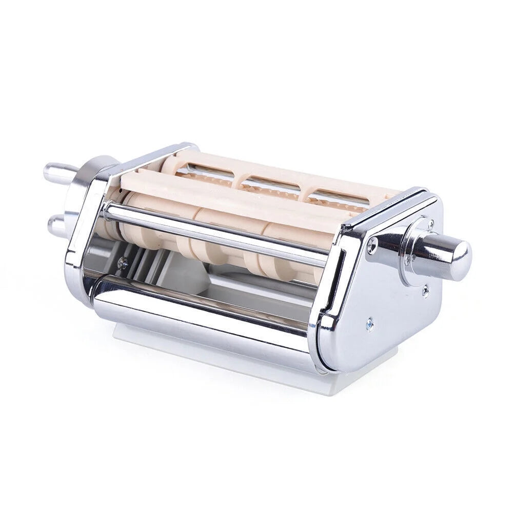 Pasta & Ravioli Maker Attachment for Stand Mixers, Silver Q4815