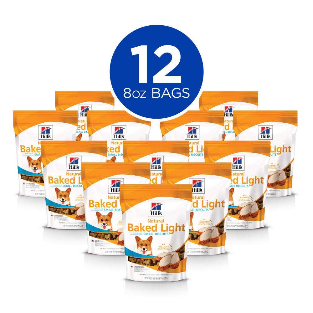 Hill’s Natural Baked Light Biscuits with Real Chicken Dog Treats H1428