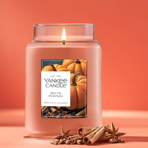 Yankee Candle Sugared Cinnamon Apple Scented Candle, 22oz Large Jar V569036