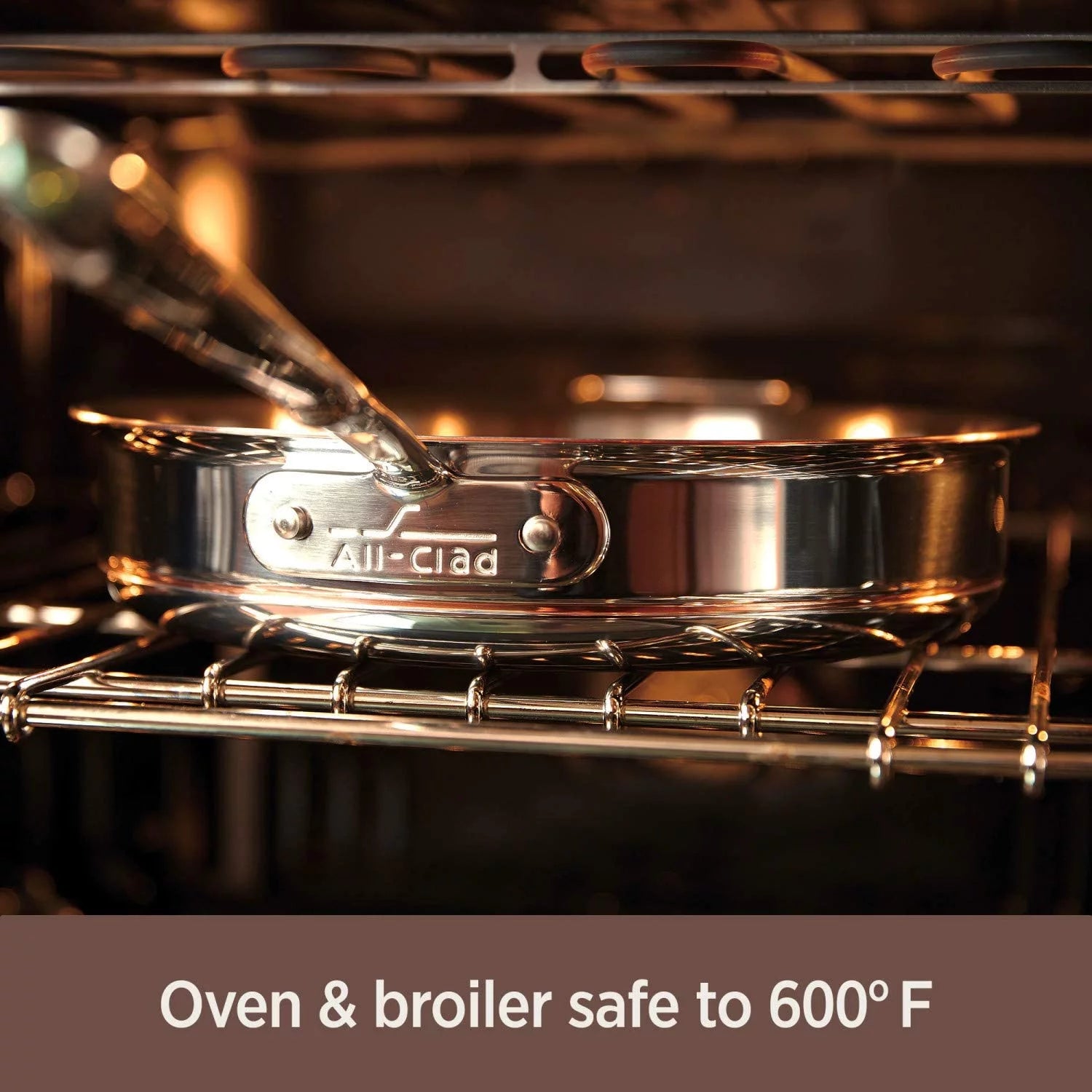 Copper Core 5-Ply Stainless Steel Cookware Set 14 Piece Induction Safe C660369