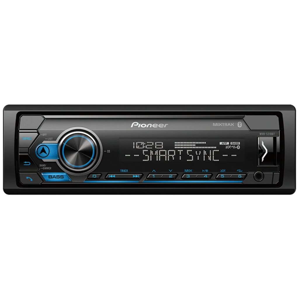 Pioneer MVH-S310BT Single DIN Car Stereo with Bluetooth S166