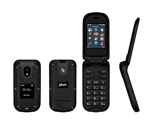 Plum RAM Plus 4G Volte Rugged Flip Phone - Orange G627492