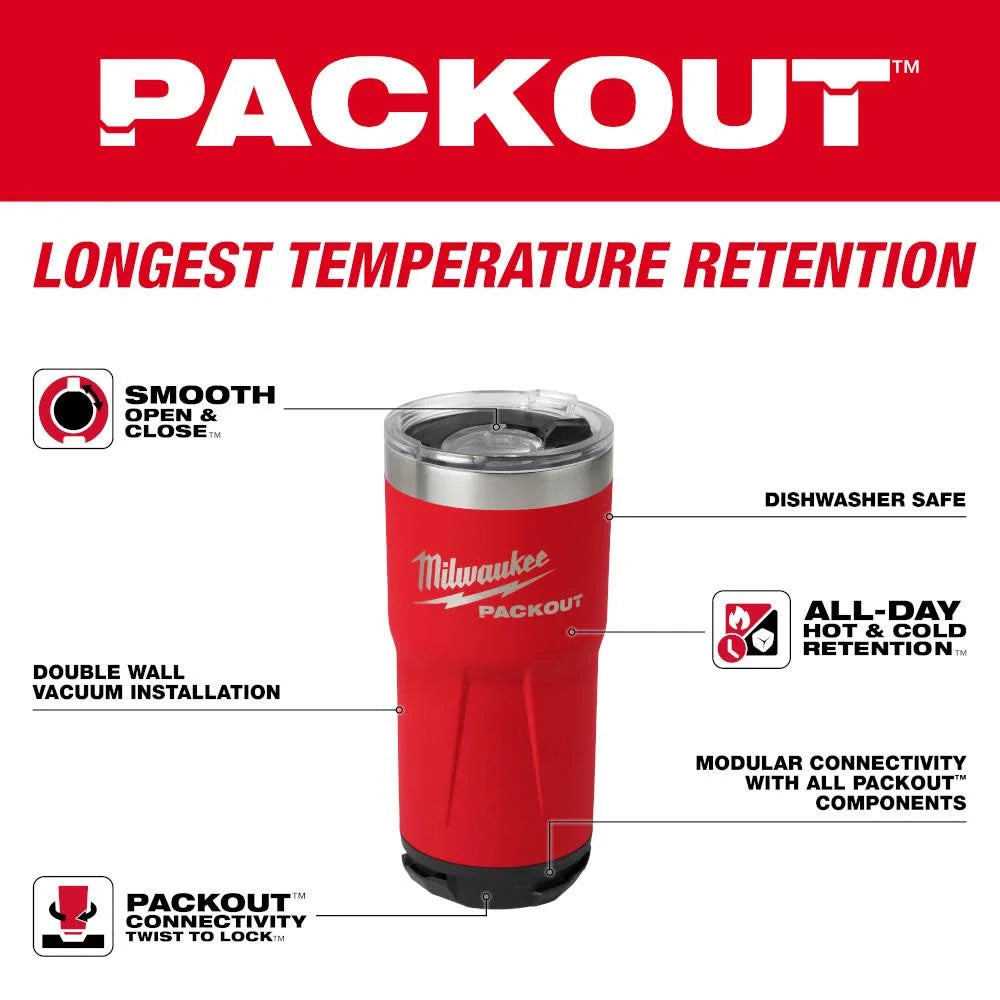 Milwaukee Packout Tumbler 20oz N12669
