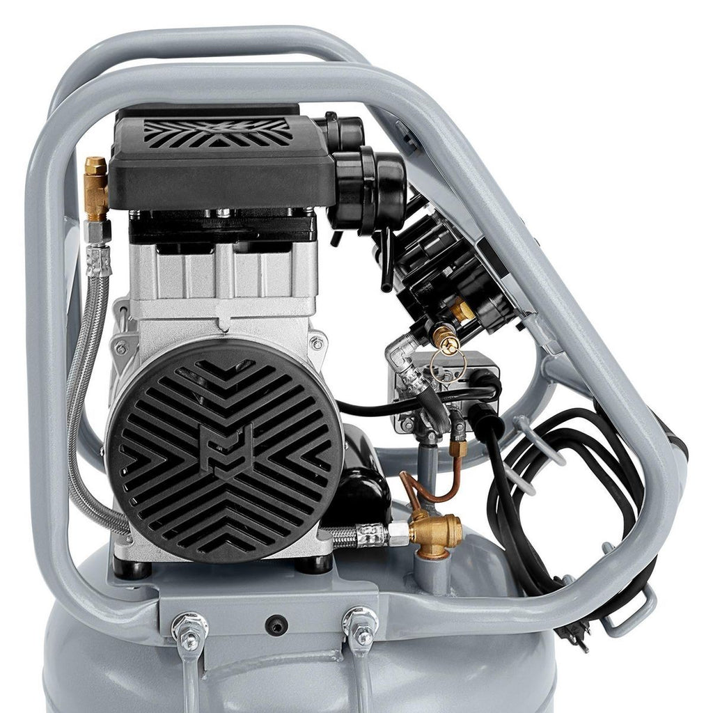 FORTRESS 26 Gallon 175 PSI Ultra Quiet Oil-Free Vertical Air Compressor L213294