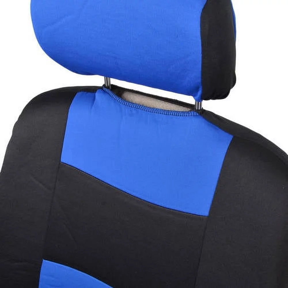 BDK Car Seat Covers 9pc Polyester, High Back Rear Bench O565