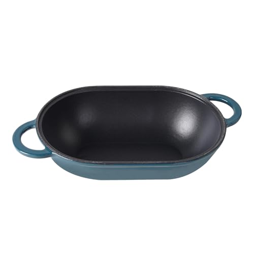 Cast Iron Bread Pan with Lid, Pre-Seasoned Loaf Pan U818