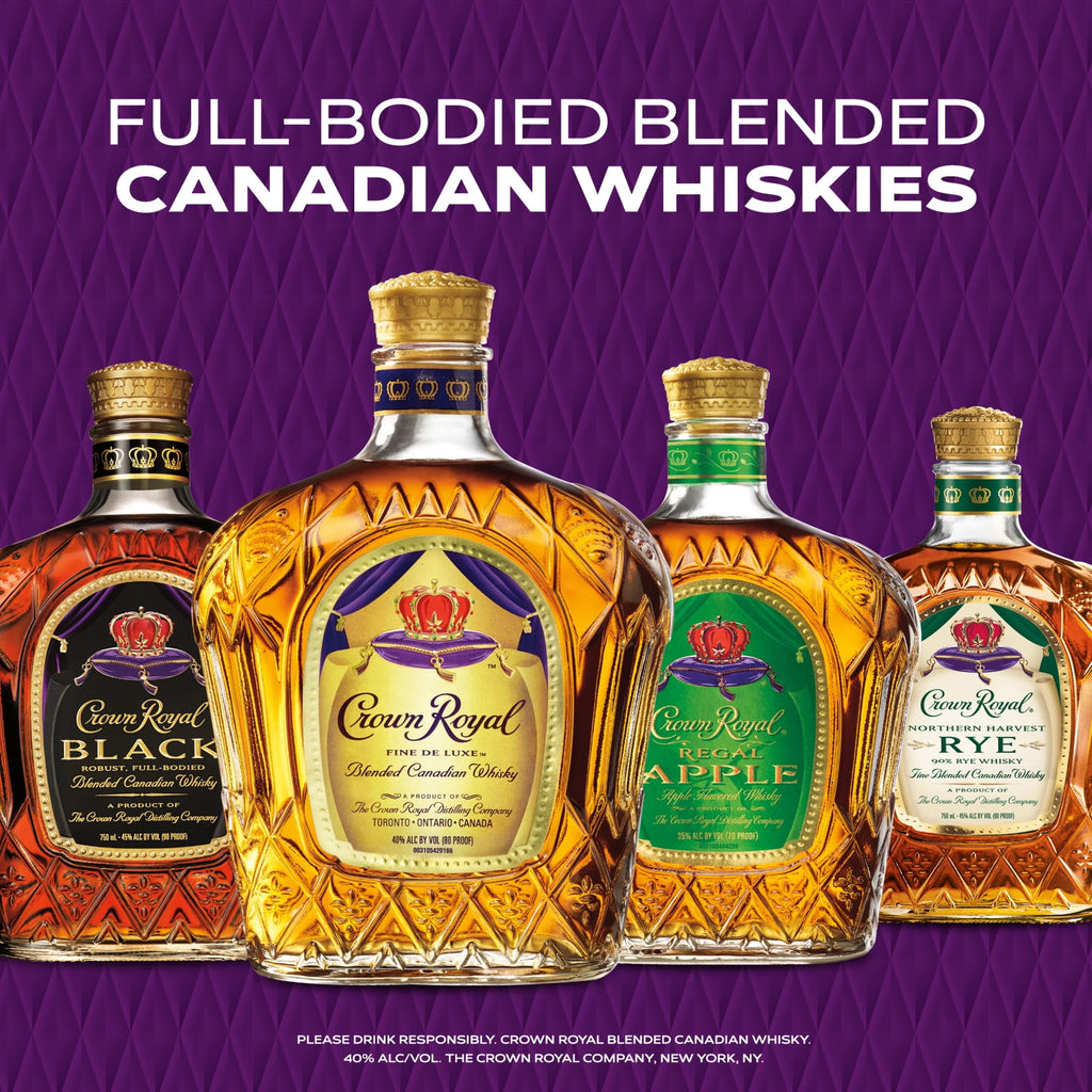 Crown Royal Fine De Luxe Blended Canadian Whisky, 750 mL J3476