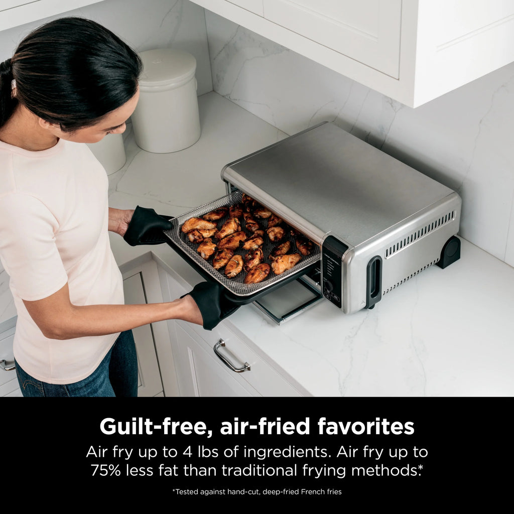 Ninja Foodi 6-in-1 Digital Air Fryer Toaster Oven with Flip-Away M335
