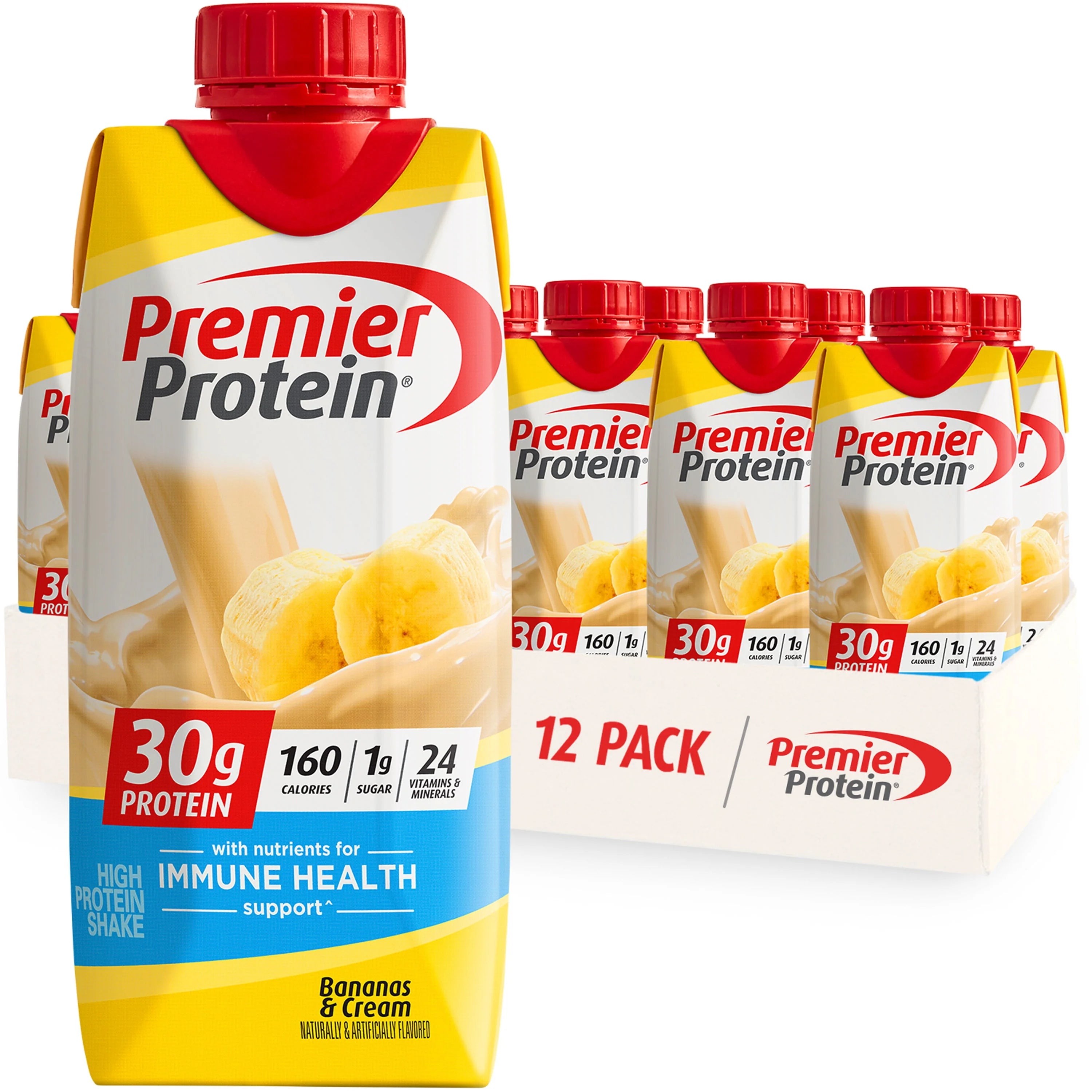 Premier Protein Shake, Chocolate, 11 fl oz, 12 Ct H339