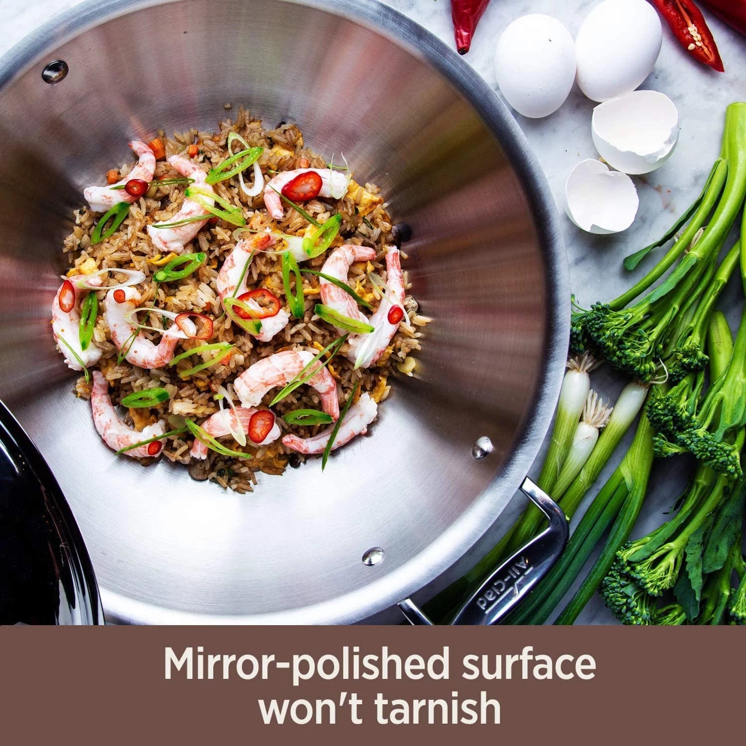 Copper Core 5-Ply Stainless Steel Cookware Set 14 Piece Induction Safe C660369