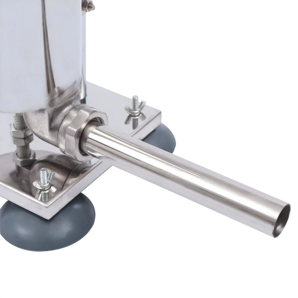 Miumaeov 3L Manual Sausage Stuffer Stainless Steel Vertical Sausage Maker C311156
