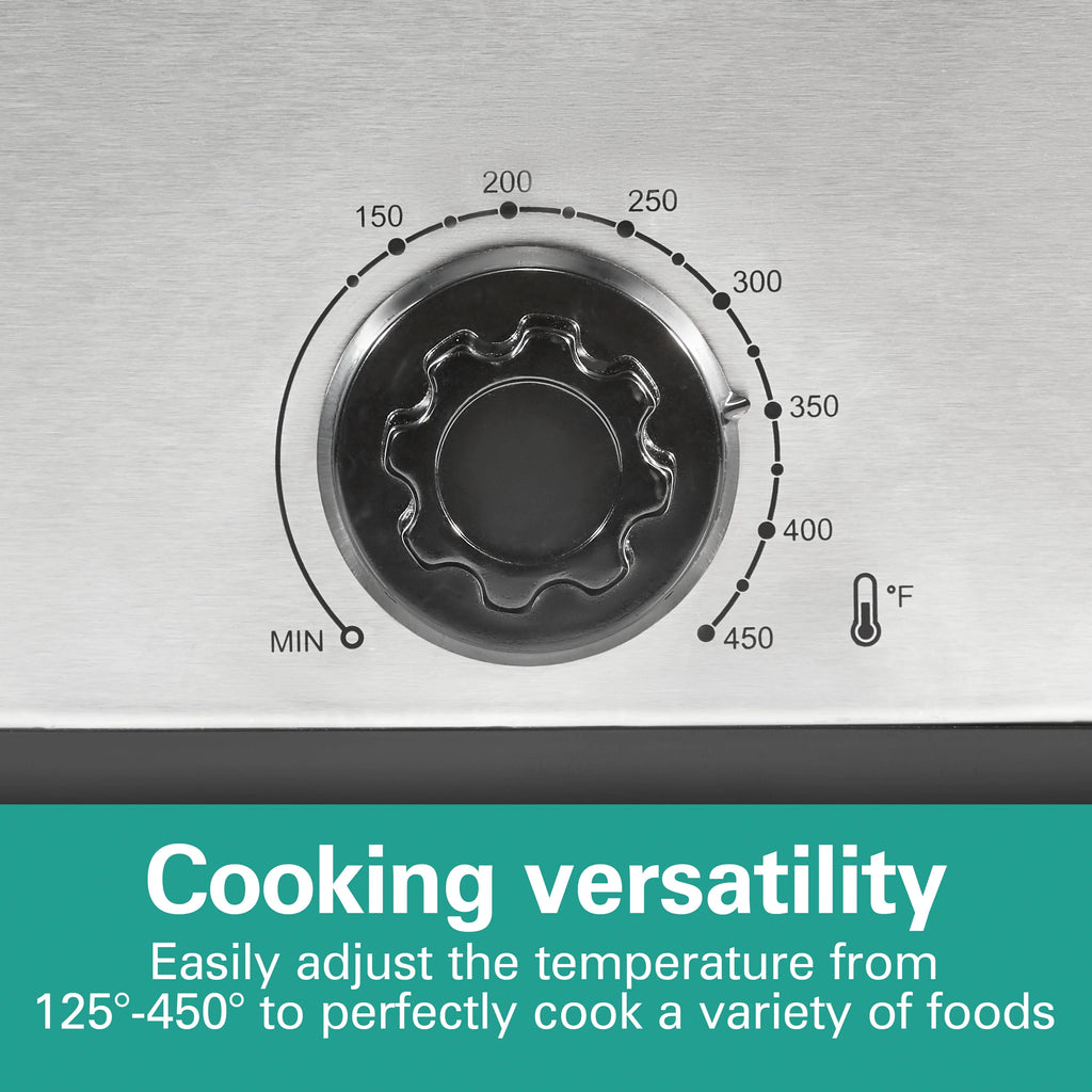 Hamilton Beach Electric Roaster Oven 22 Quart Stainless Steel O95386