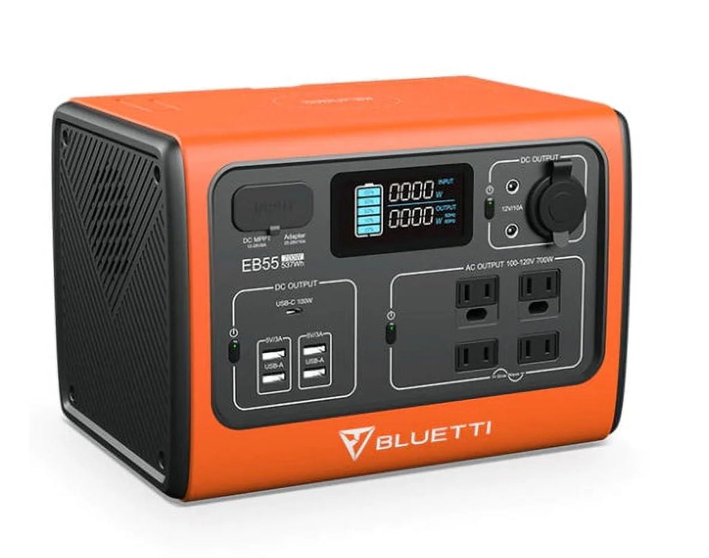 BLUETTI EB55 Portable Power Station 700W 537Wh Q622